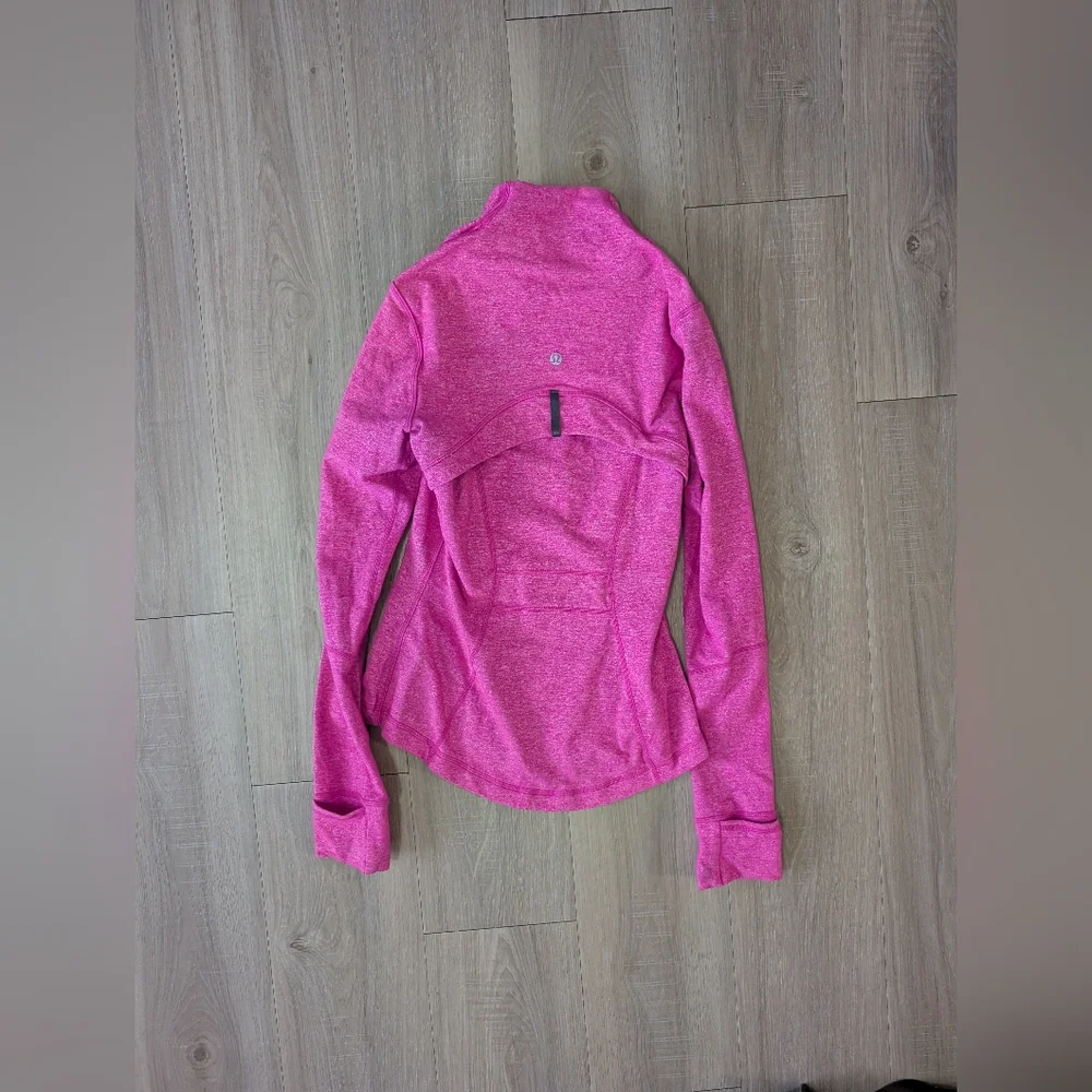 Women's Pink Zip-Up Jacket - Picture 10 of 12